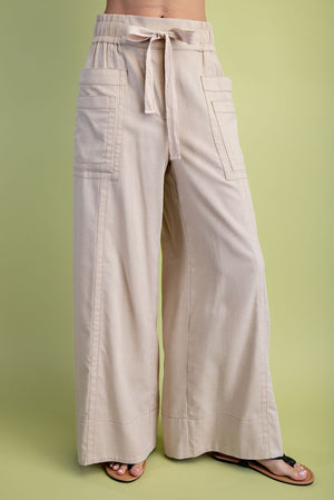 Jet-Setter Wide Leg in Sand