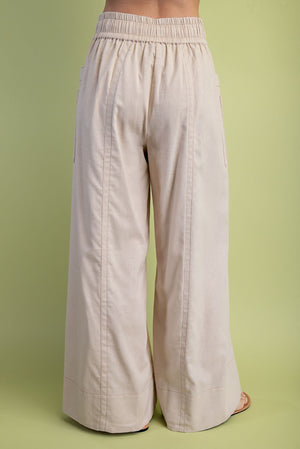 Jet-Setter Wide Leg in Sand