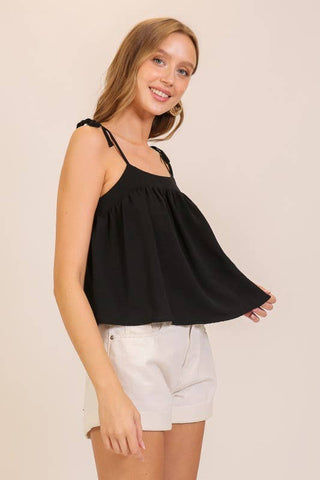 Isla Tie Strap Airflow Cami Top