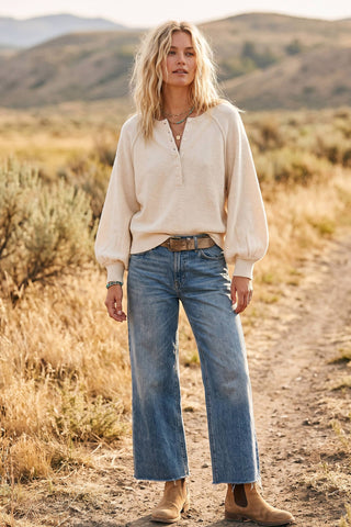 Buttoned Up & Cozy Top
