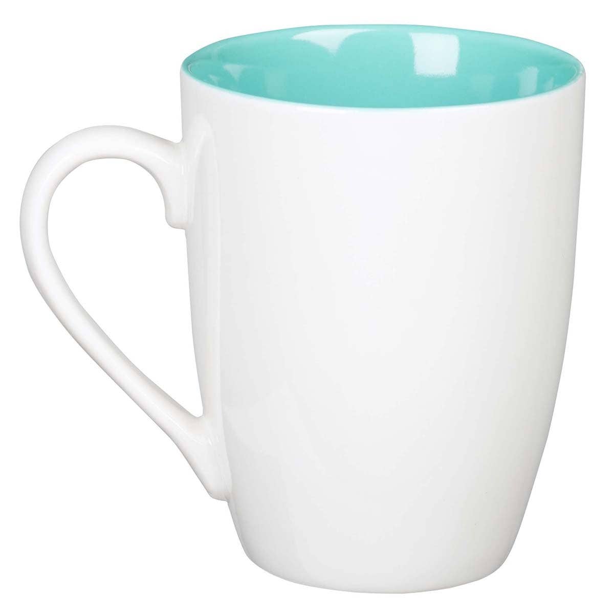 Mug Teal/White Floral Choose Joy