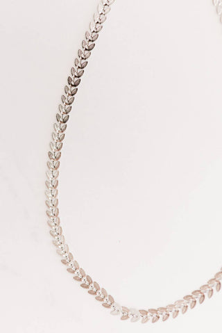 Laurel Leaf Necklace Gold or. Silver