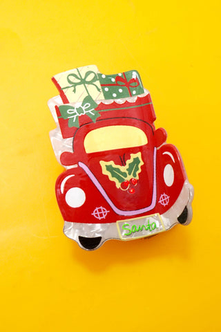 Christmas Tree Santa Snowman Hair Claw Clips