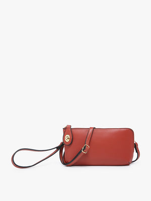 Kendall Twist Lock Crossbody/Wristlet