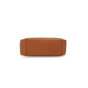 Lilibeth Whipstitch Flap Closure Shoulder Bag