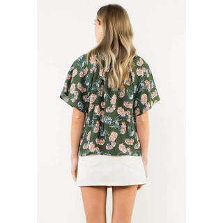 THML Olive Grove Blouse