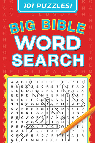 Big Bible Word Search: 101 Puzzles!