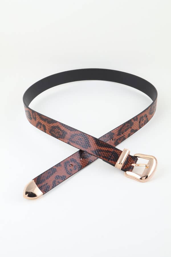 Two Buckle Three Pieces Belt