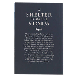 Devotional A Shelter from the Storm Softcover