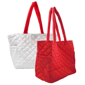 Large Reversible Nylon Tote