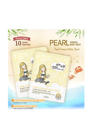 Pearl Essence Facial Mask Sheet - 10pc