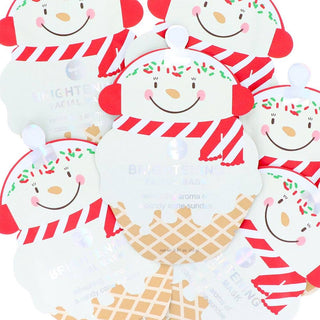 SWAG BAG? Candy Cane Sundae Christmas Holiday Brightening Facial Mask -