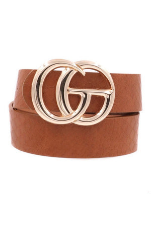 Metal Ring Buckle Belt