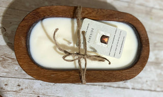 Fireside 14 oz Triple Wick Dough Bowl Candle