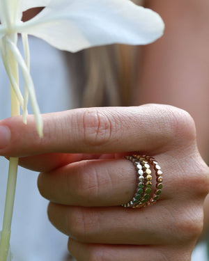 Flat Circle Stacking Ring