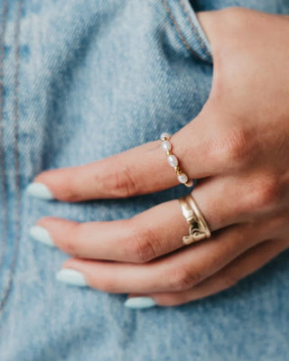 Delightful Pearl Ring -Waterproof