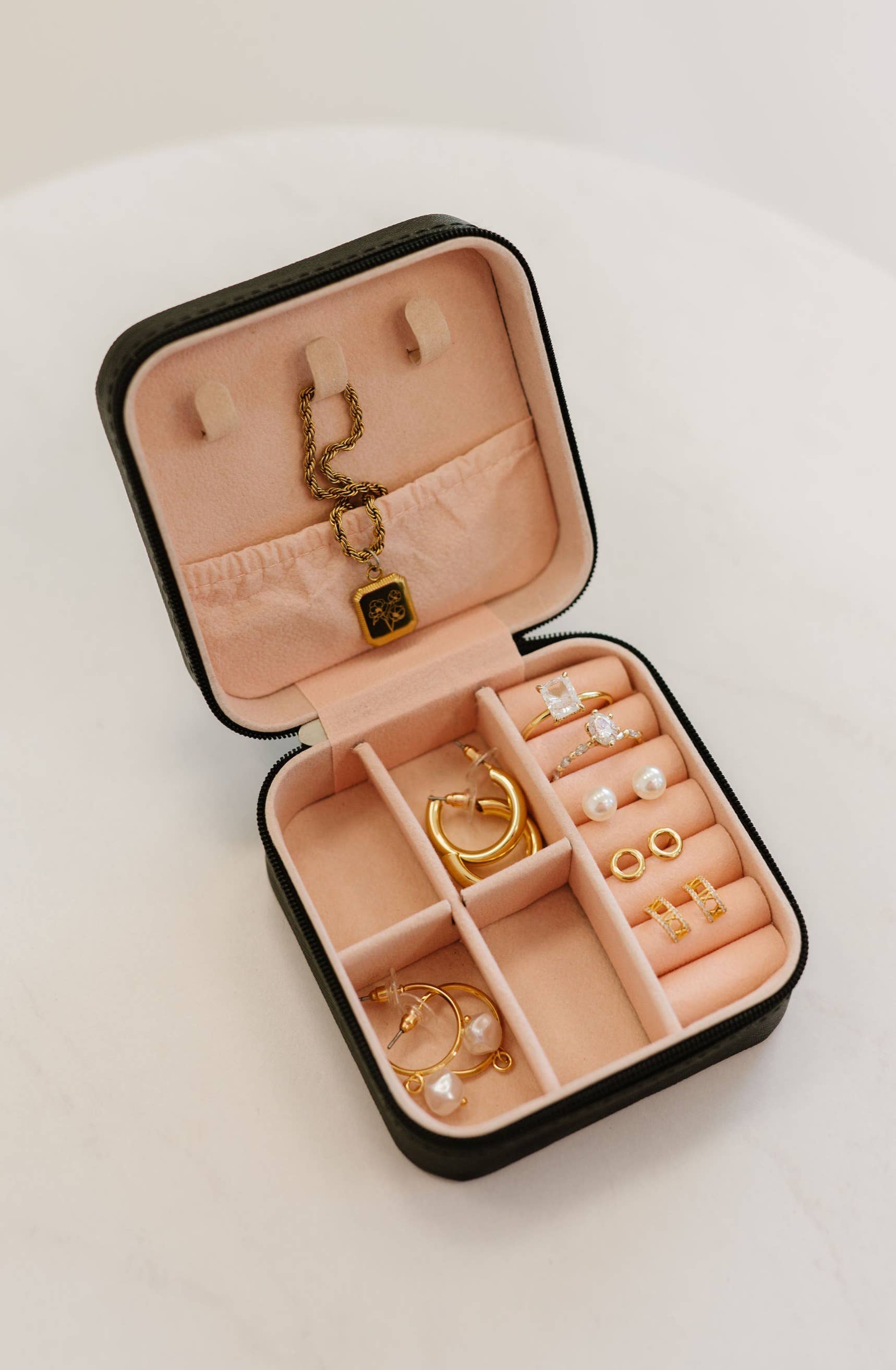 KRISTEN JEWELRY TRAVEL CASE BOX ORGANIZER