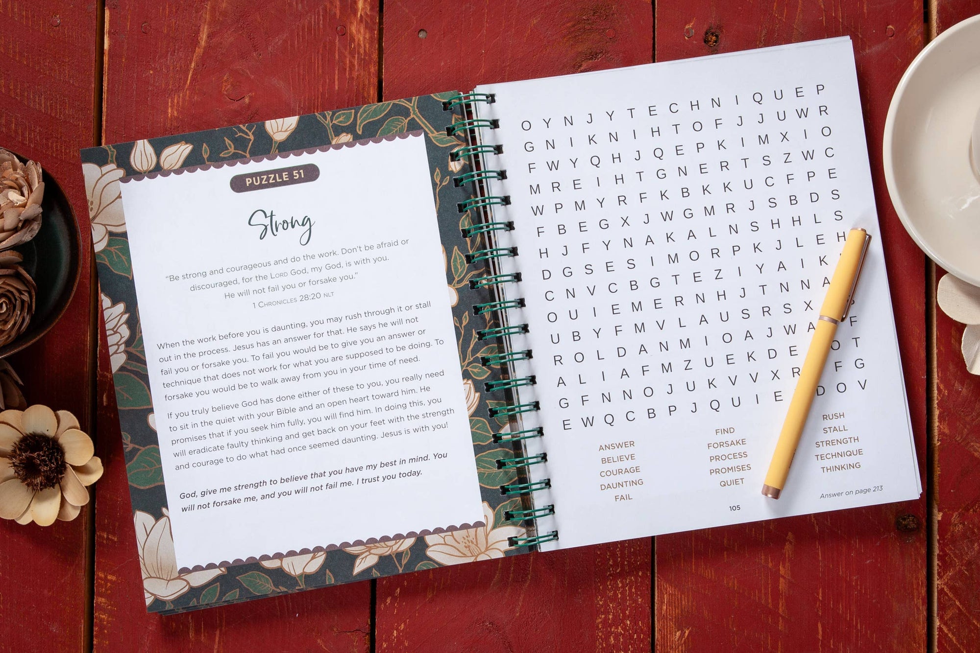 100 Days of Strength for Women (Word Search Devotional)