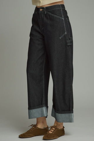 The Cuff Appeal Wide Leg Jeans