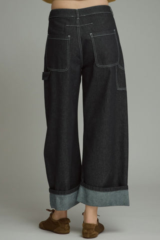 The Cuff Appeal Wide Leg Jeans