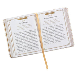 One-Minute Devotions Morning by Morning with Faux Leather Cover