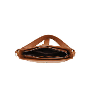 Lilibeth Whipstitch Flap Closure Shoulder Bag