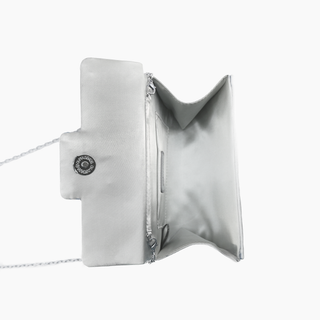 Clara Satin Rhinestone Gem Evening Crossbody