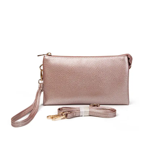 Monogrammable Three Compartments Crossbody Bag