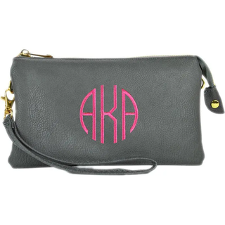Monogrammable Three Compartments Crossbody Bag