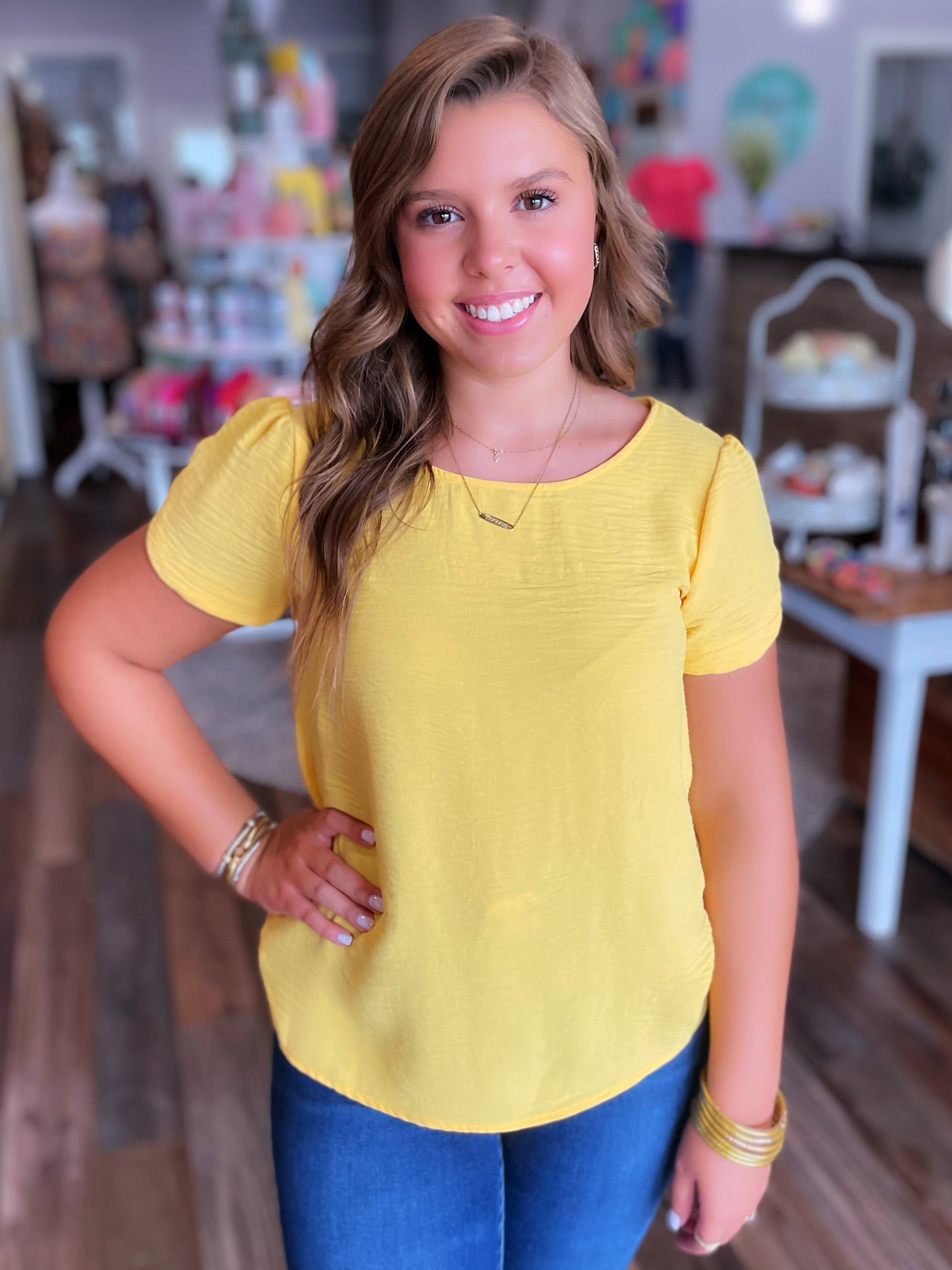 The Trish in Pastel Yellow