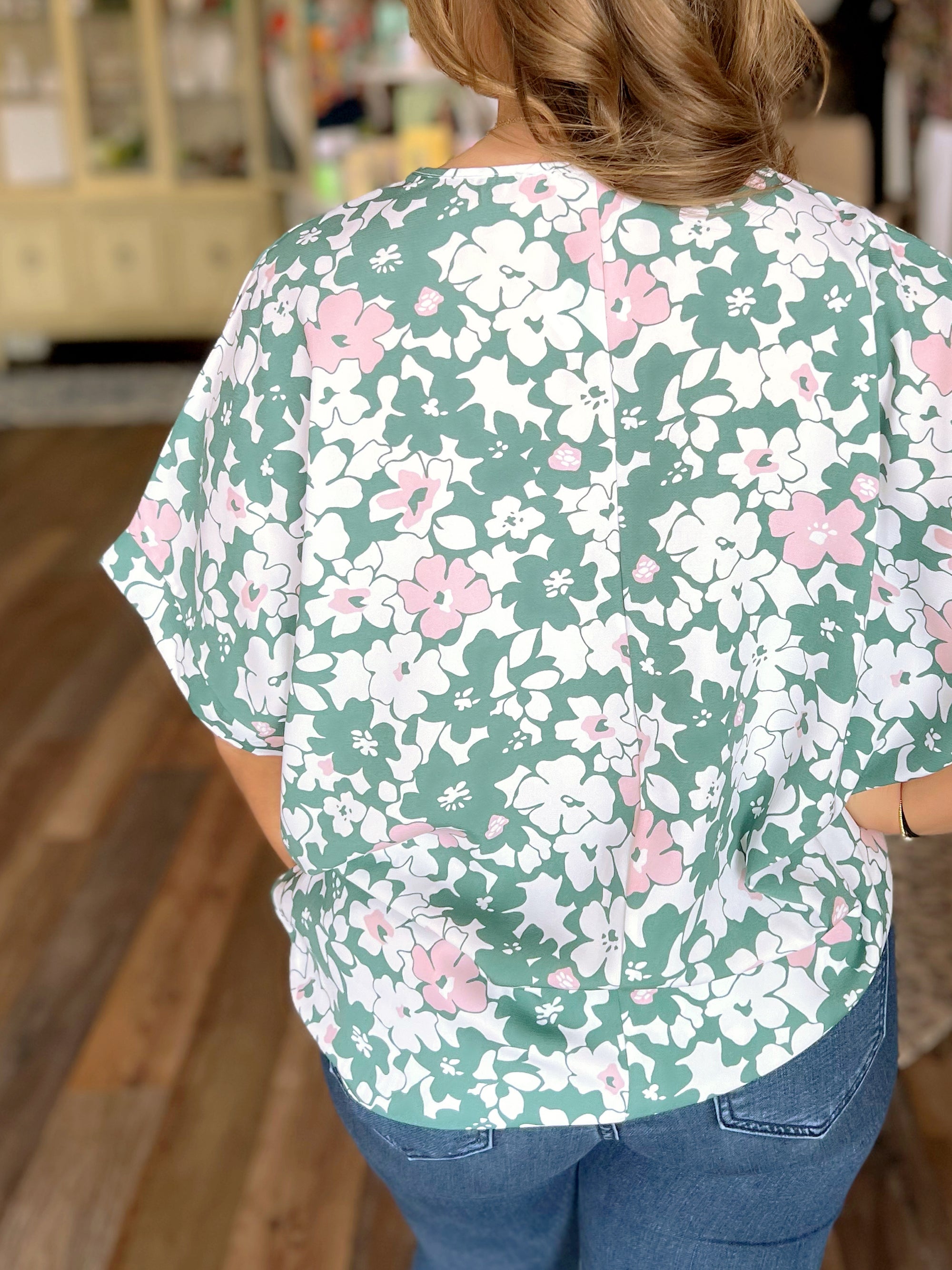 Relaxed Fit Floral Top