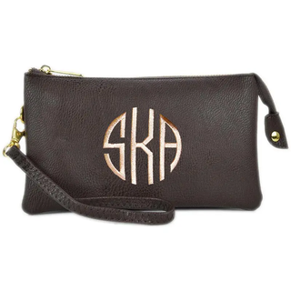Monogrammable Three Compartments Crossbody Bag