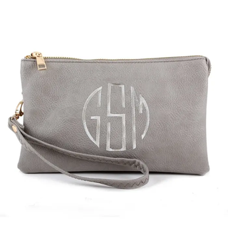 Monogrammable Three Compartments Crossbody Bag