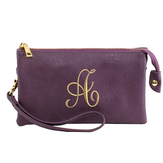 Monogrammable Three Compartments Crossbody Bag