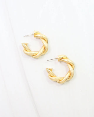 Raymonde Earrings in Gold