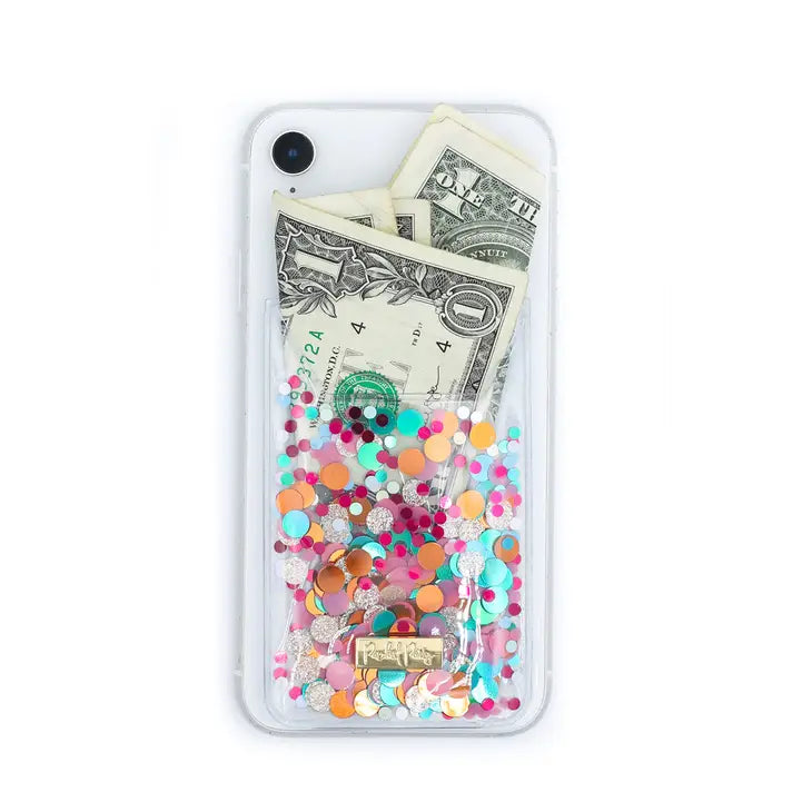 Colorful Confetti Phone Wallet