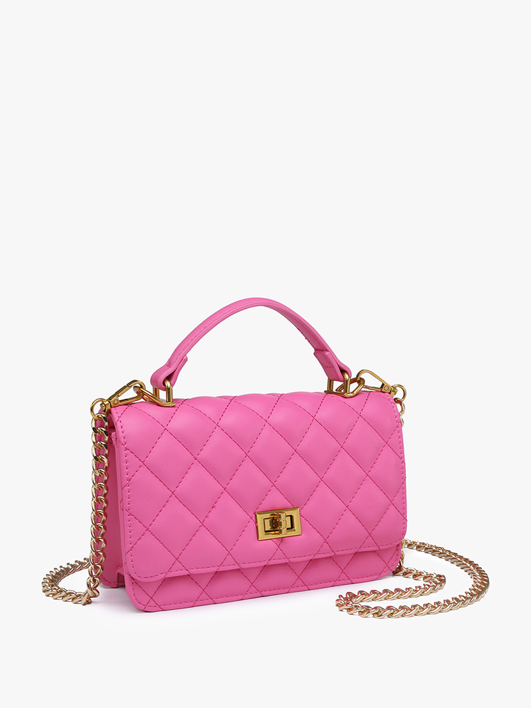 Bali Quilted Chain Crossbody