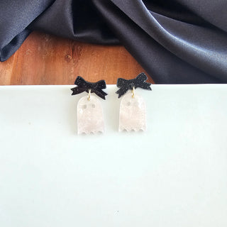 Mini Ghost Earrings