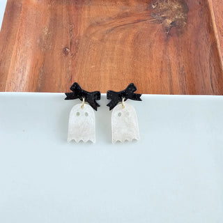 Mini Ghost Earrings