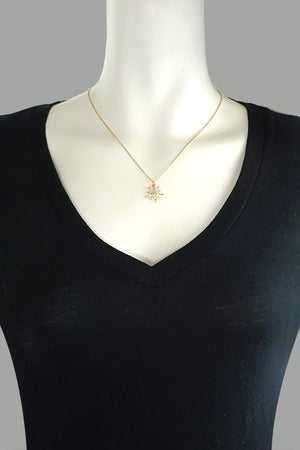 Starburst Pendant Necklace