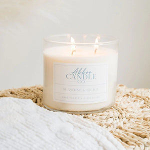 Sunshine and Grace 3-Wick Soy Candle