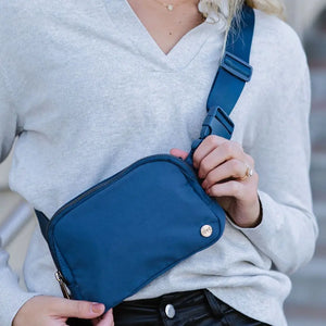 Madison Crossbody Satchel Belt Bag Fanny Pack