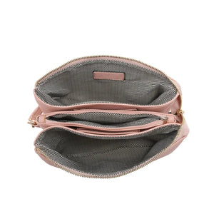 Izzy Suede Crossbody With Guitar Strap