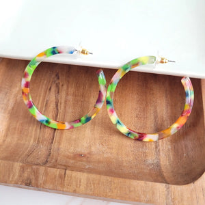 Cameron Hoop Earrings-RESTOCK!