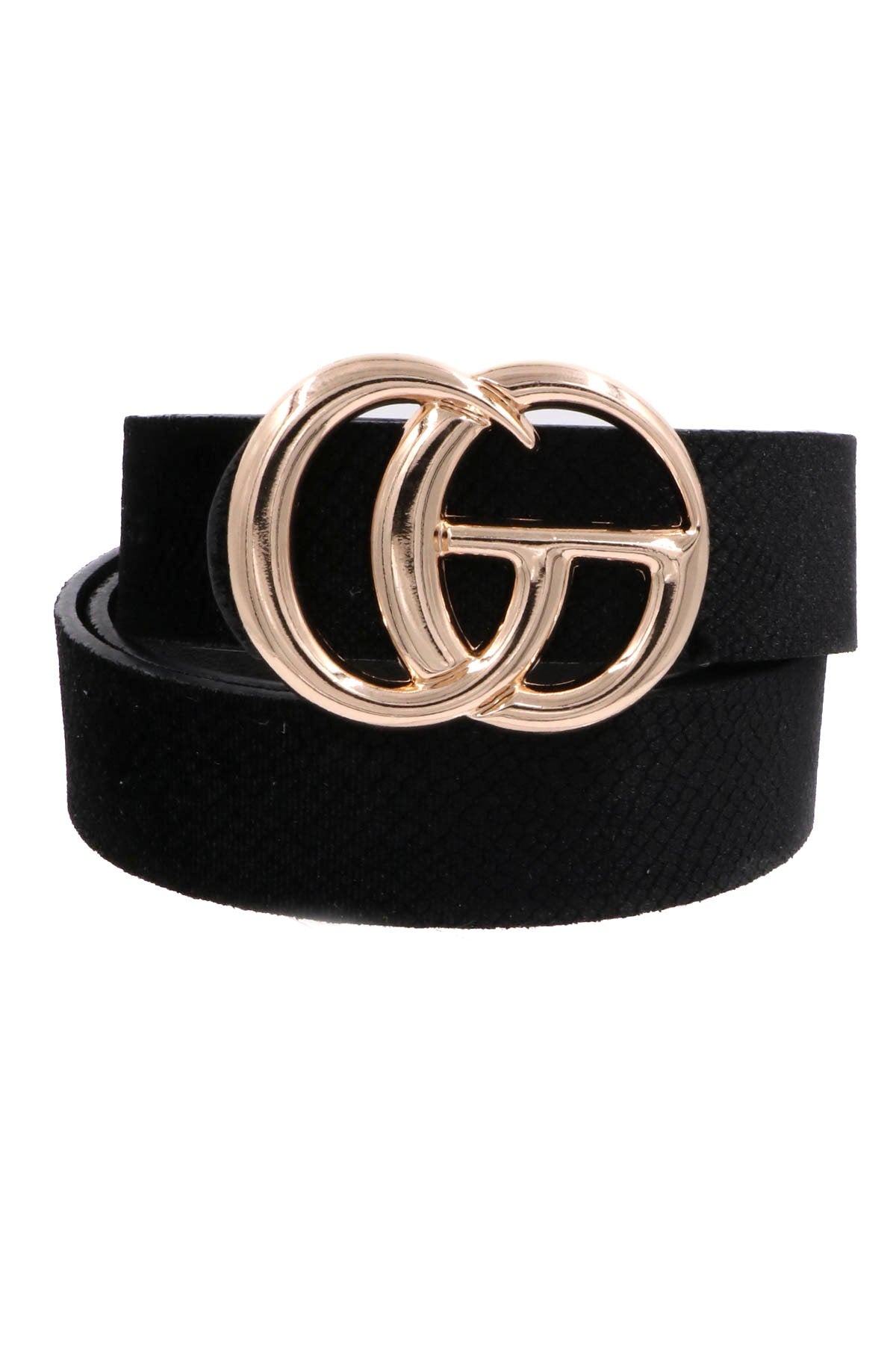 Metal Ring Buckle Belt