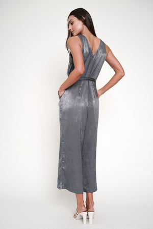 Soft Satin Crepe Jumpsuit