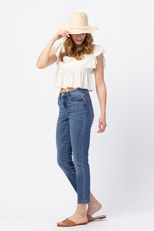Becca High Waist Slim Fit Jeans