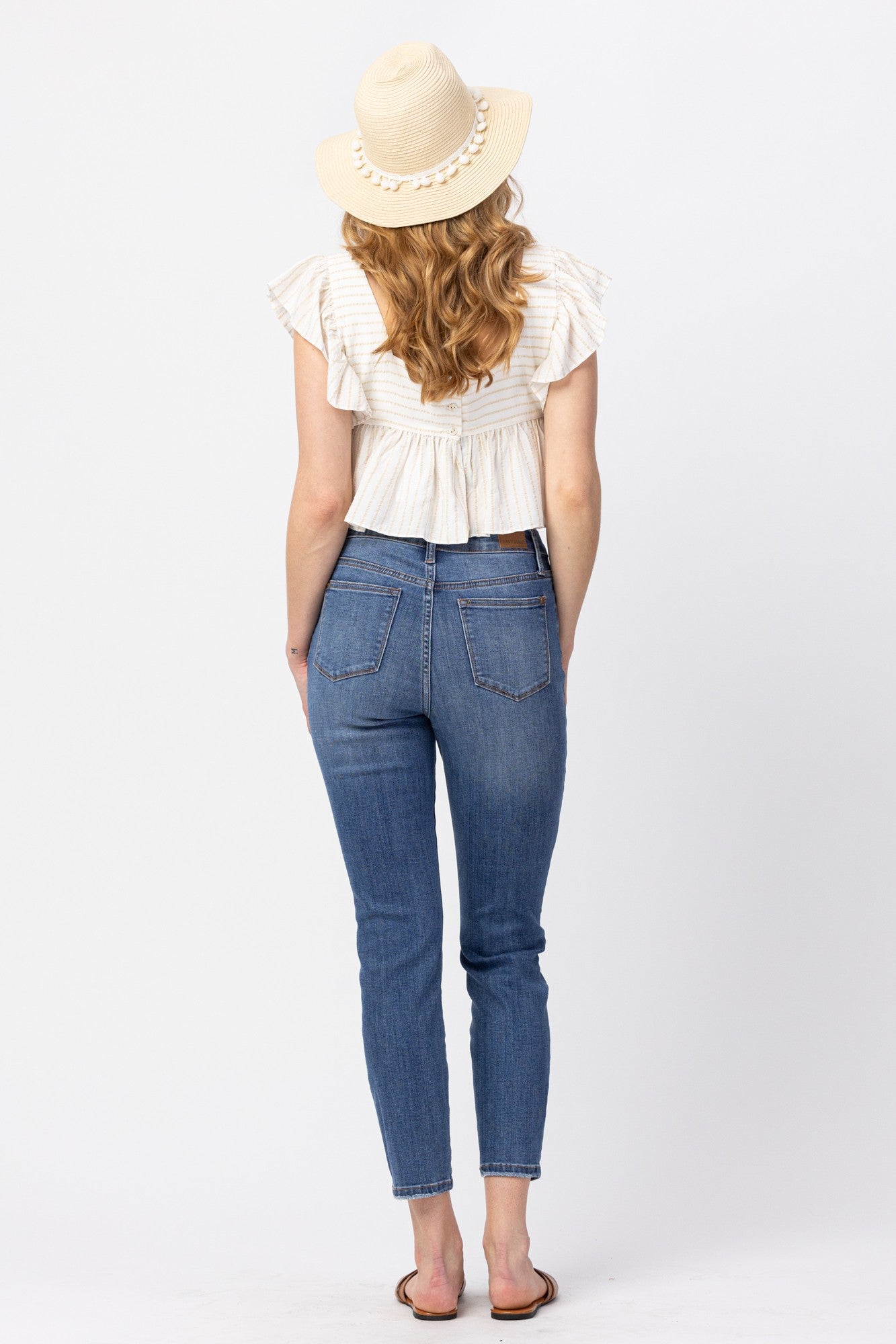 Becca High Waist Slim Fit Jeans