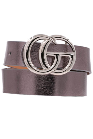 Metal Ring Buckle Belt