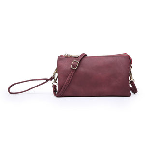 Riley Monogrammable 3 Compartment Crossbody/Wristlet